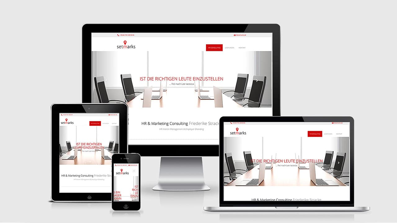 Referenz Webdesign München: Webdesign und Umsetzung HTML5 Website
